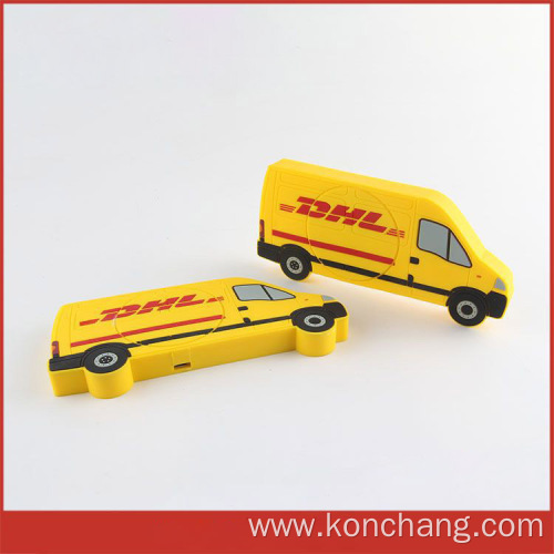 Pvc Cartoon Wireless Charger DHL Truck Wirelss Charger Manufactory